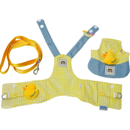 Duckling Pet Harness & Leash Set