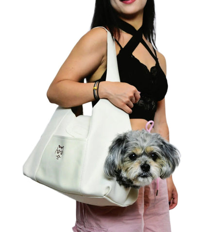 Secure Single Shoulder Pet Carrier - Pink